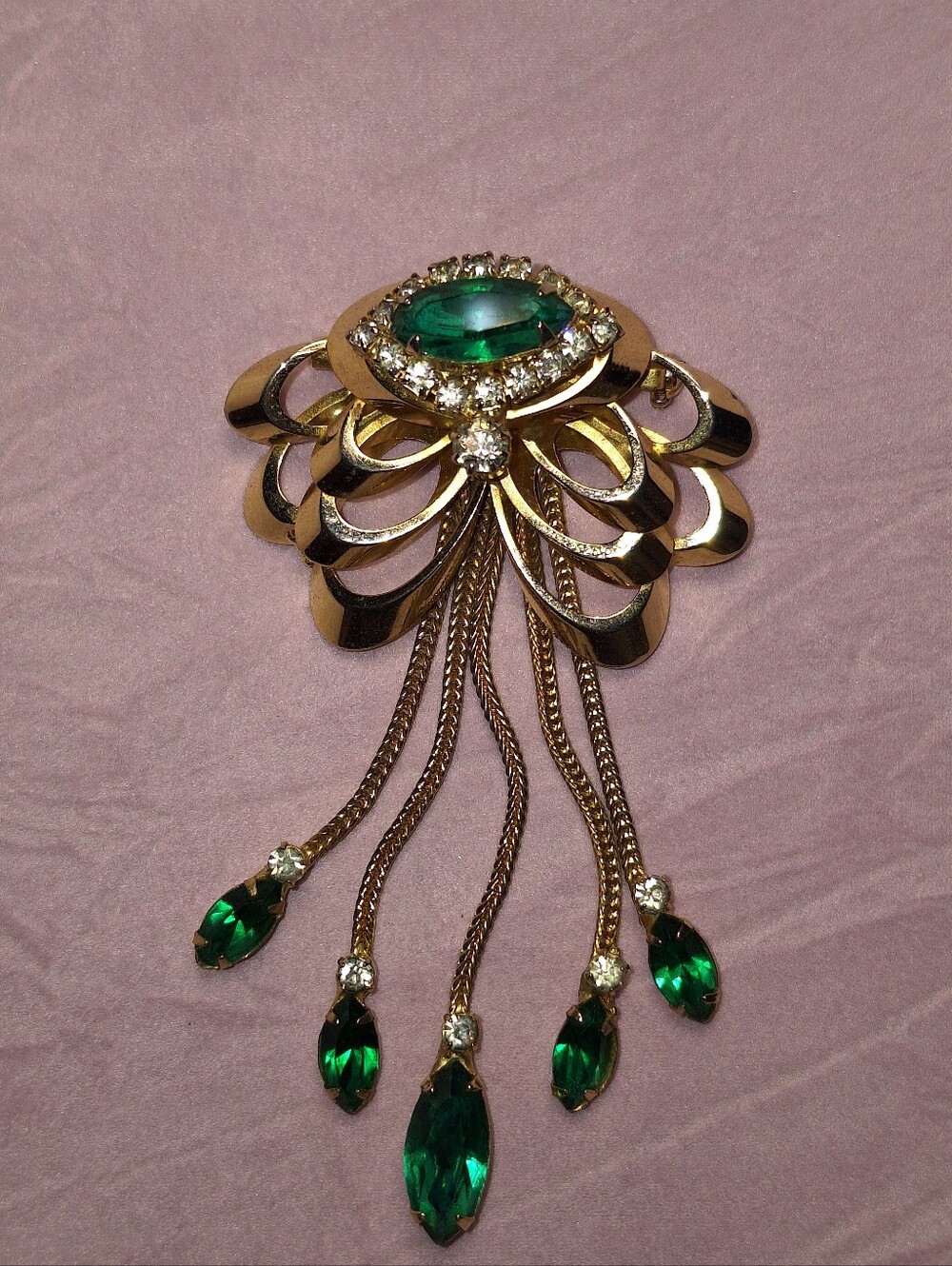 Signed KRAMER VINTAGE BROOCH ! **RARE**